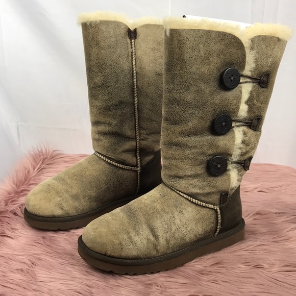 Ugg Bailey Button Triplet Bomber Boot 